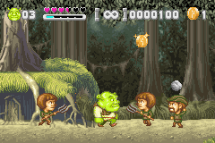 Shrek Hassle in the Castle screenshot 3 for GameBoy Advance